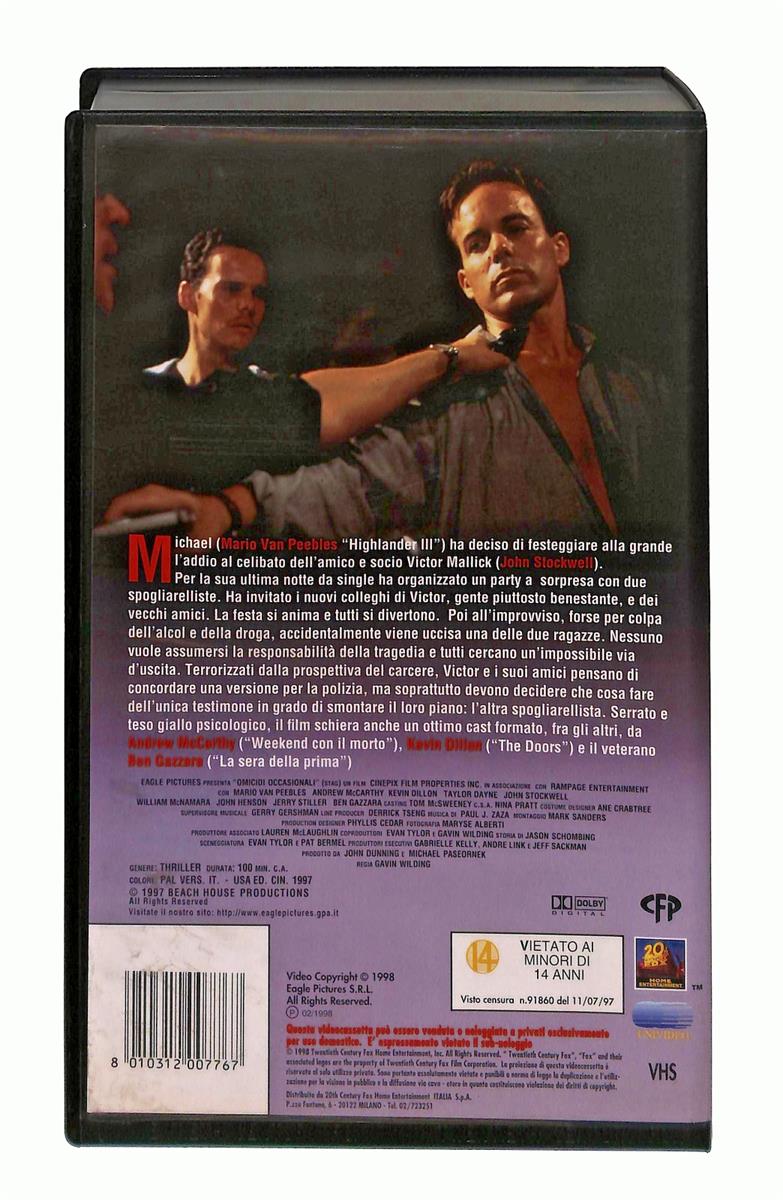 EBOND Omicidi Occasionali Fox VHS VH002920