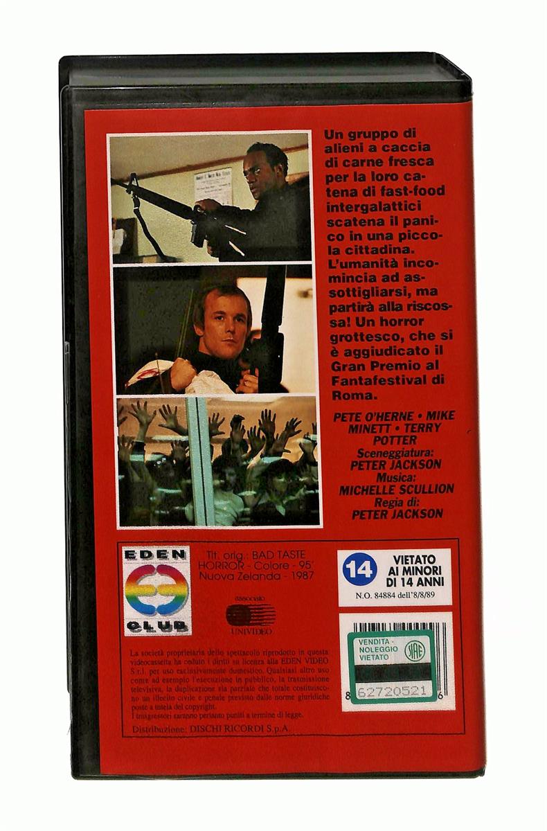 EBOND Bad Taste Eden Club VHS VH004009