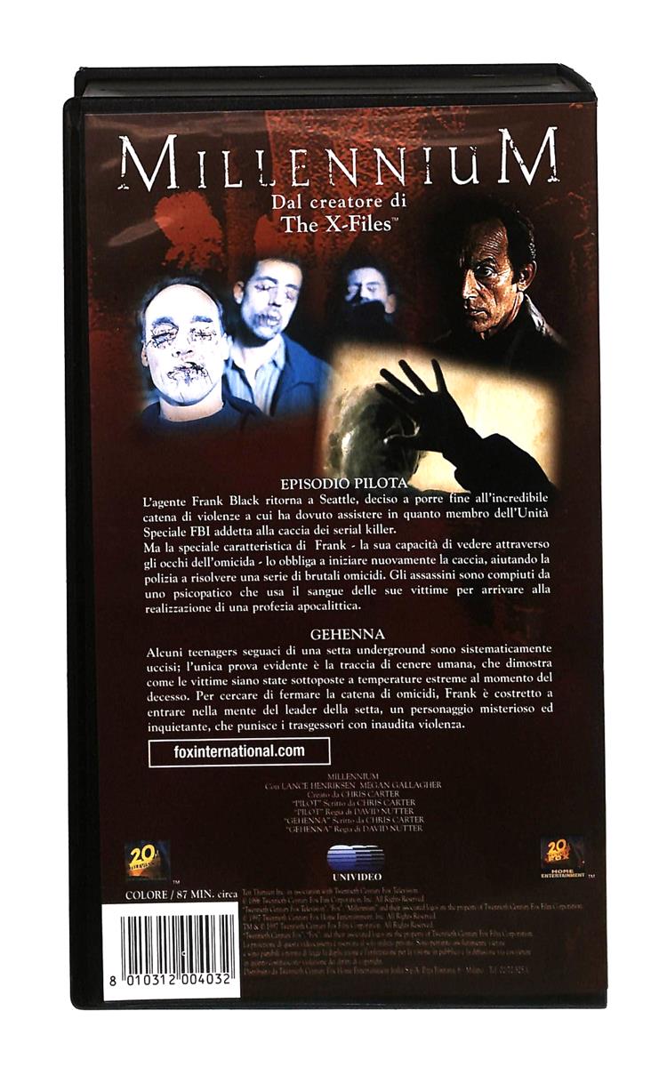 EBOND Millenium Volume 1 Fox VHS VH004815