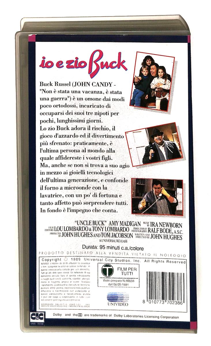 EBOND Io e Zio Buck Universal Cic VHS VH003320