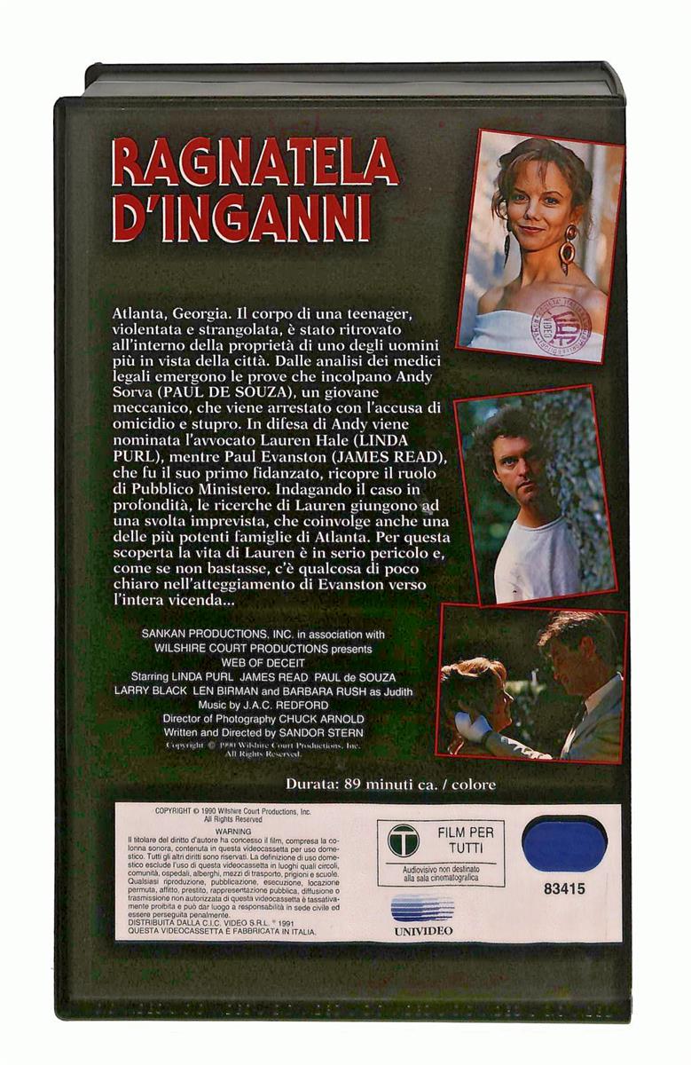 EBOND Ragnatela d Inganni Paramount Cic VHS VH005024