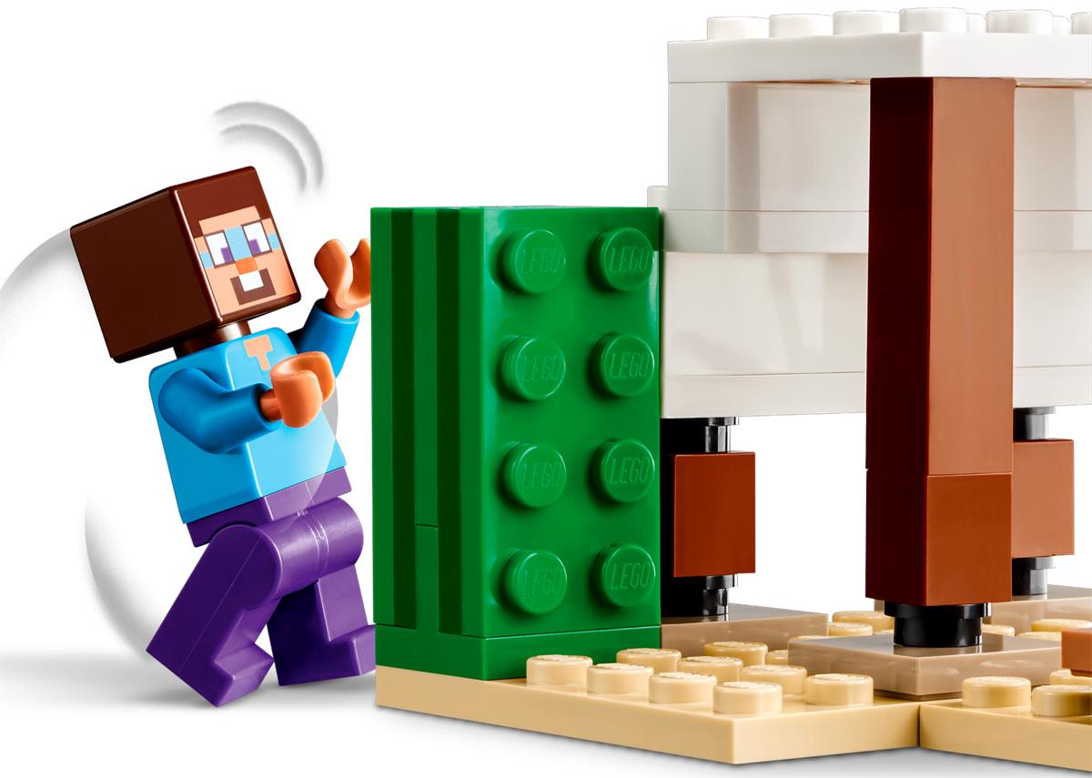 LEGO 21251 Spedizione di Steve nel deserto