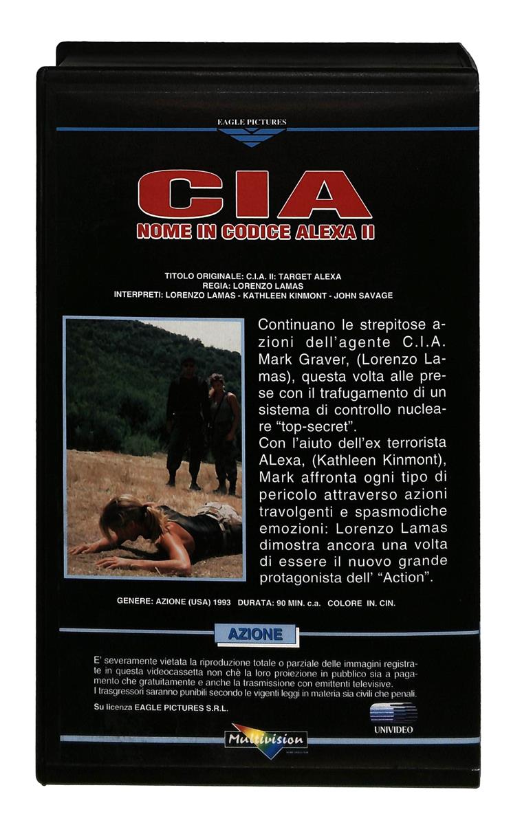 EBOND Cia Nome In Codice Alexa Ii Multivision VHS VH005273