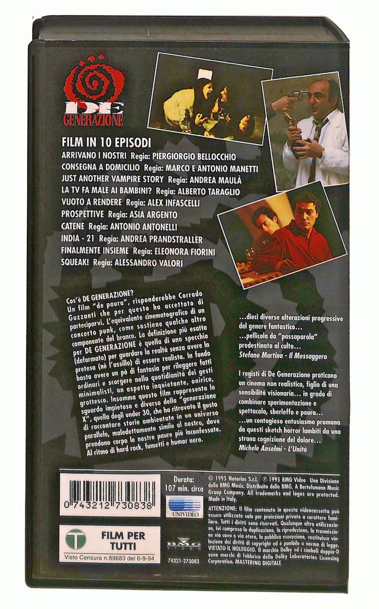 EBOND Degenerazione Bmg VHS VH003219