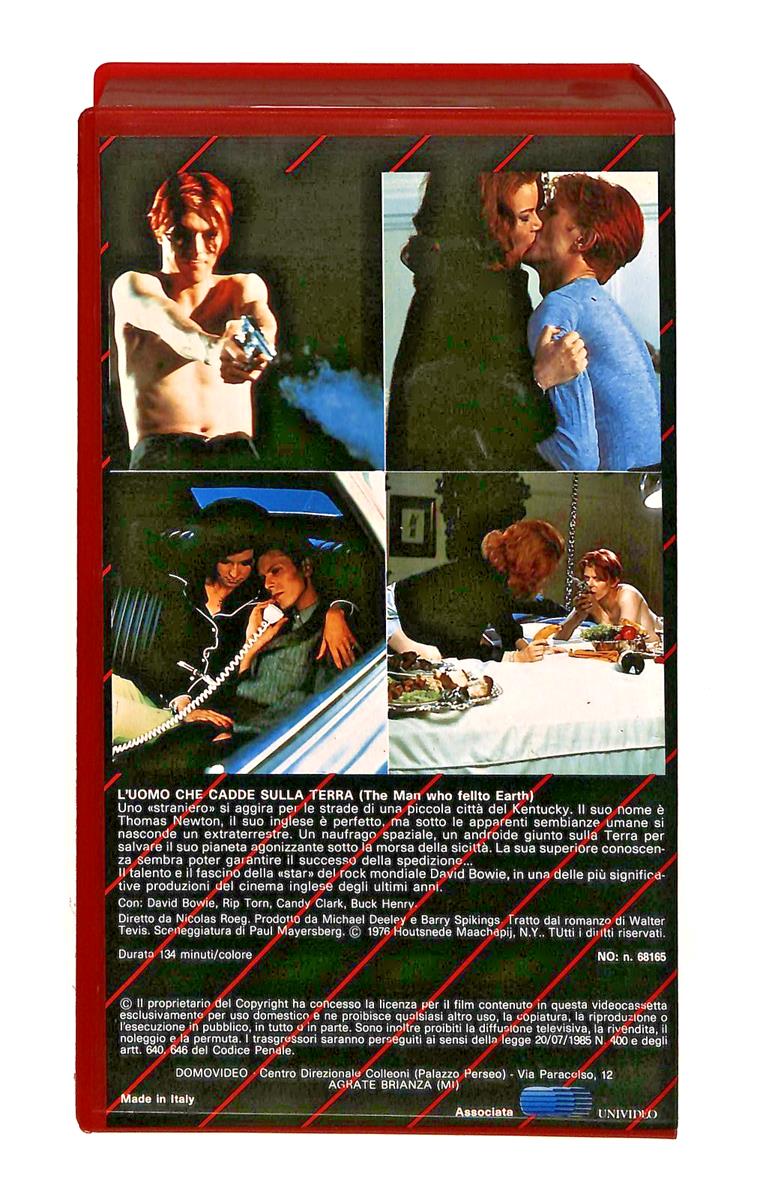 EBOND L Uomo Che Cadde Sulla Terra David Bowie Domovideo VHS VH002532