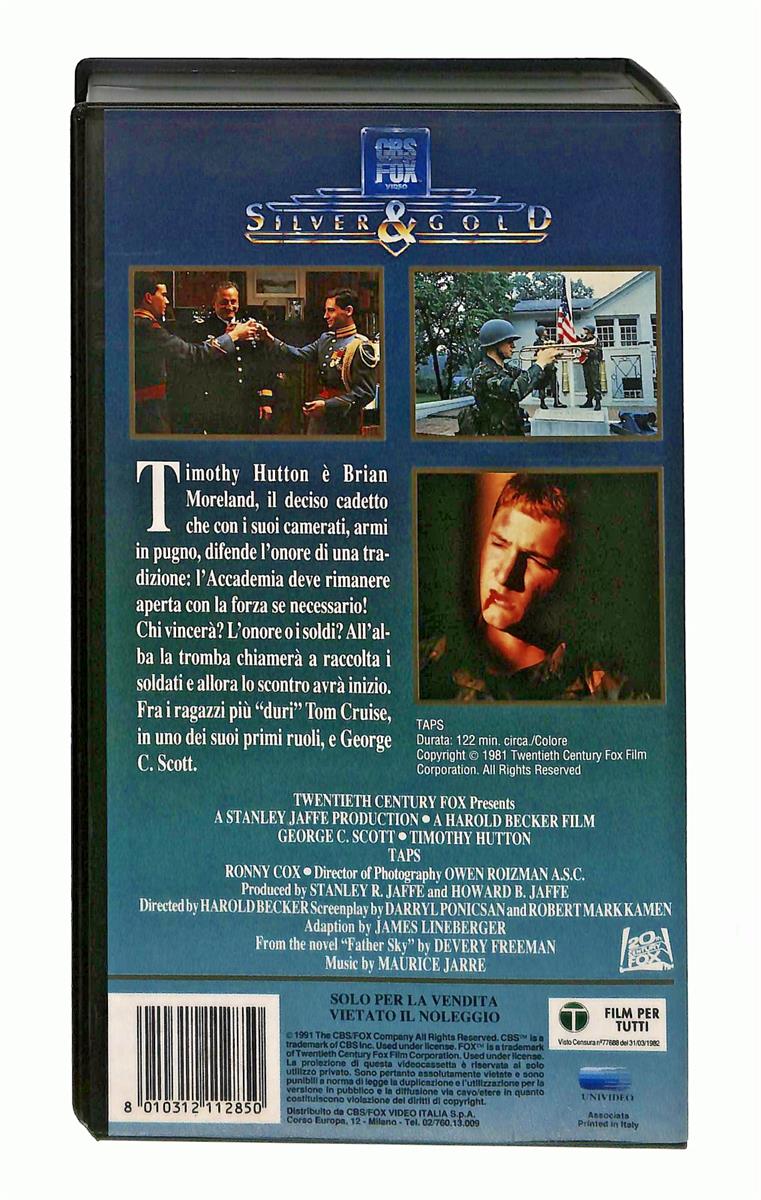 EBOND Taps Squilli Di Rivolta Silver & Gold Cbs Fox VHS VH003906