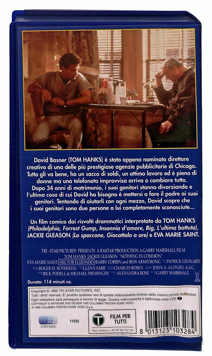 EBOND Niente In Comune Columbia VHS VH004724