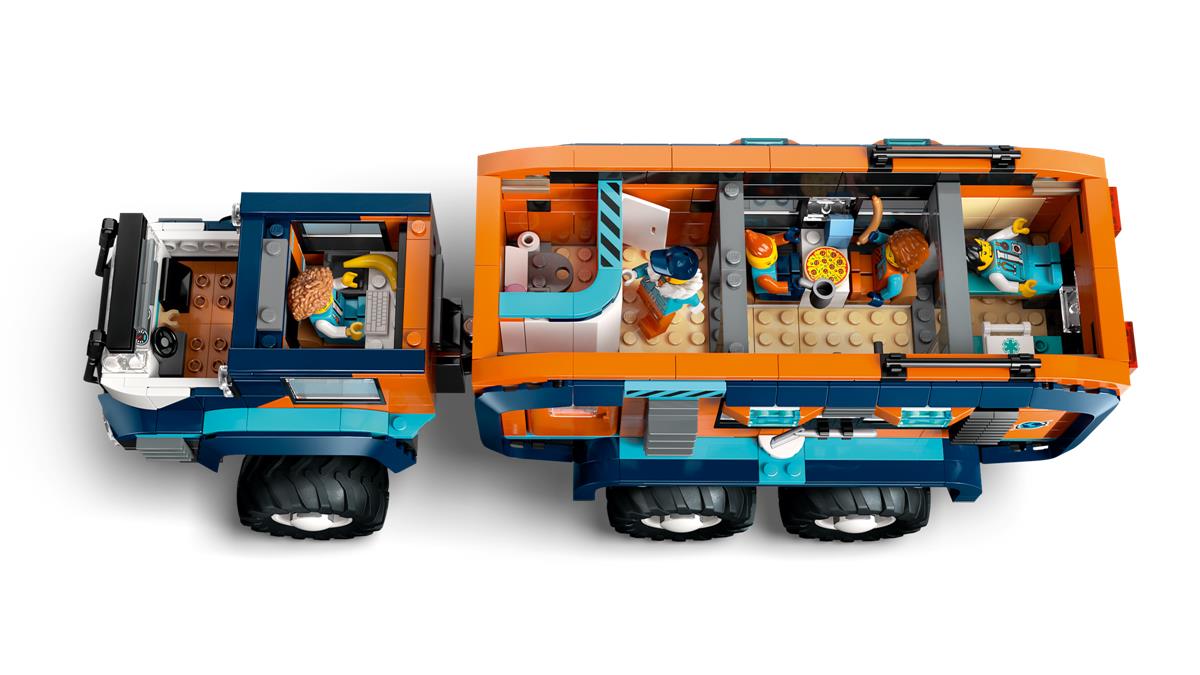 LEGO 60471 Grande camion artico con laboratorio