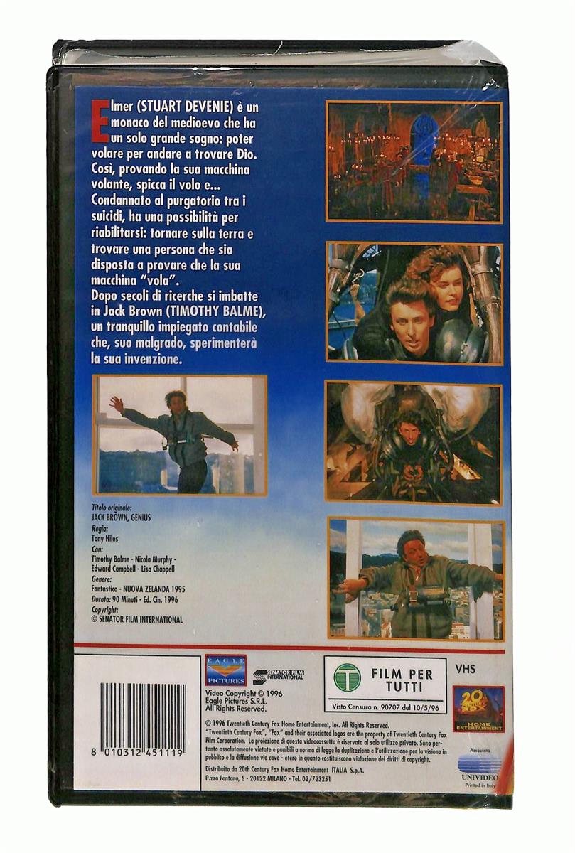 EBOND Quel Gran Genio Di Jack Brown Fox Eagle VHS VH003870