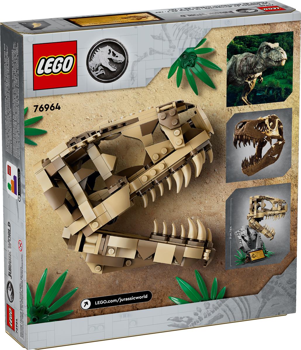 LEGO 76964 Fossili di dinosauro: Teschio di T.rex