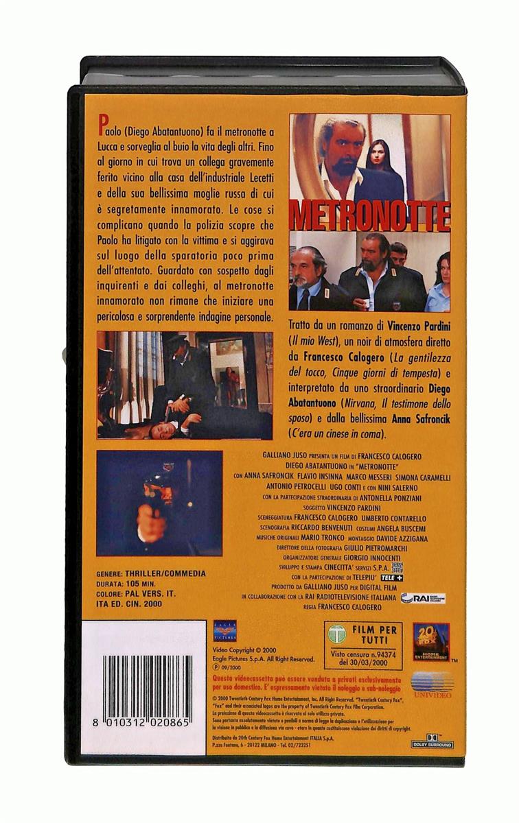 EBOND Metronotte Eagle Pictures VHS VH004436