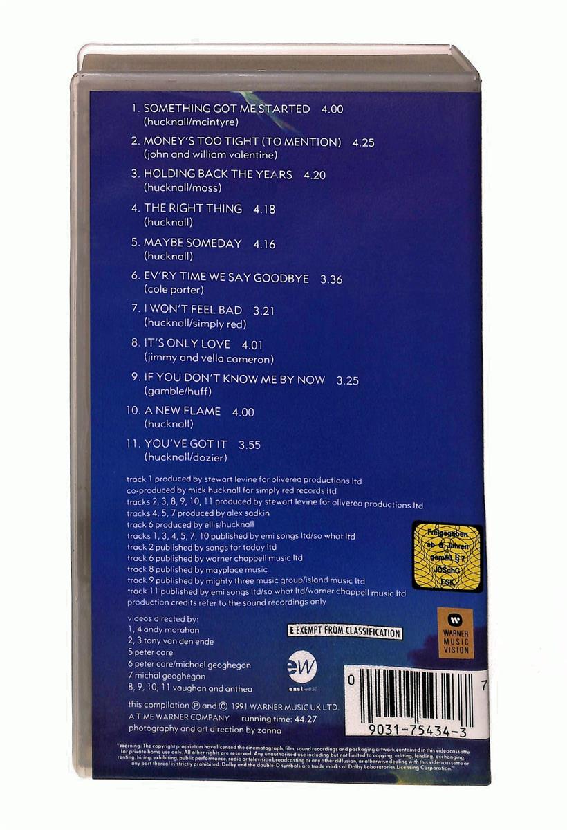 EBOND Simply Red Moving Picture Book No Ita VHS VH003021