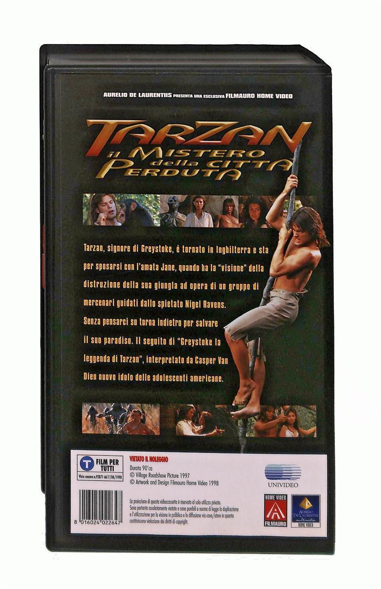 EBOND Tarzan Il Mistero Della Citta Perduta Filmauro VHS VH003077