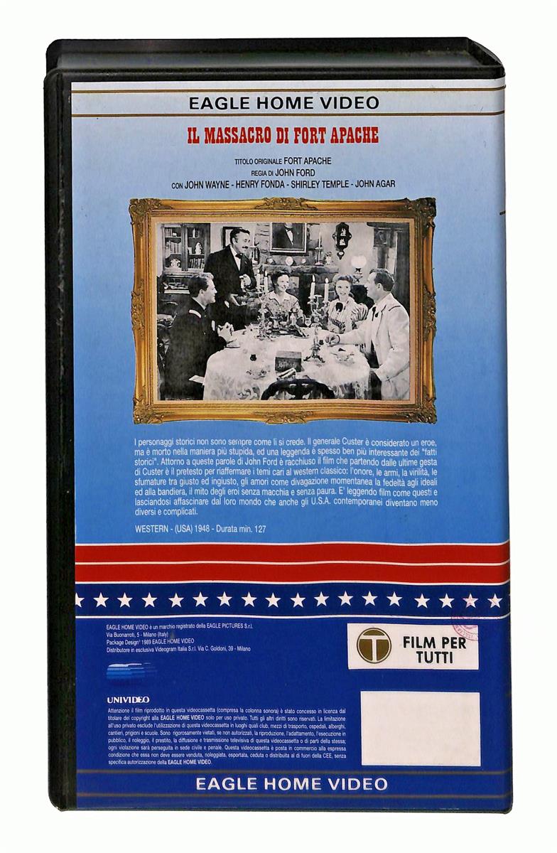 EBOND Il Massacro Di Forte Apache Eagle VHS VH004027