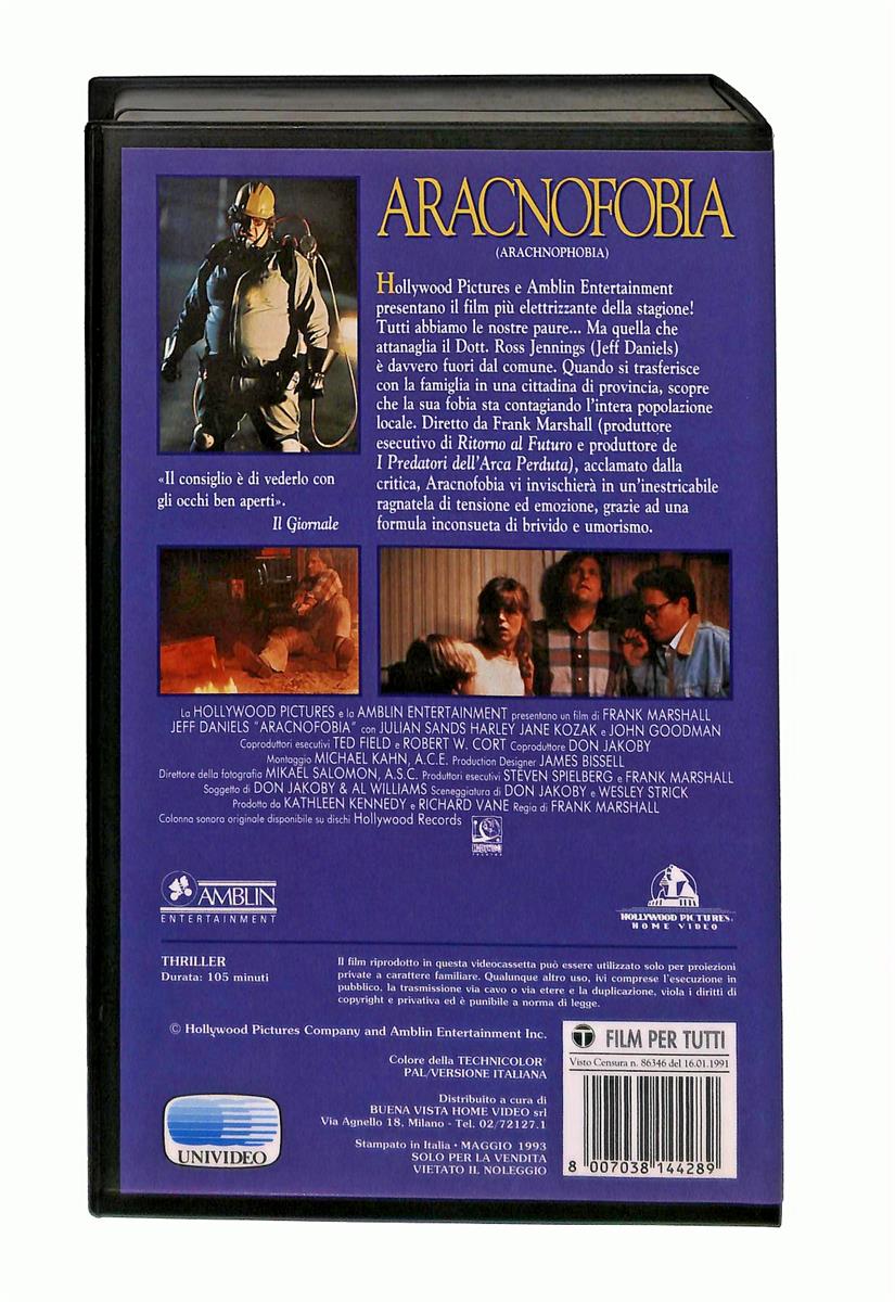 EBOND Aracnofobia Hollywood Pictures Home Video VHS VH003559