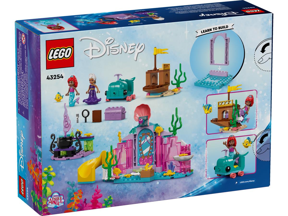 LEGO 43254 La Caverna di Cristallo di Ariel