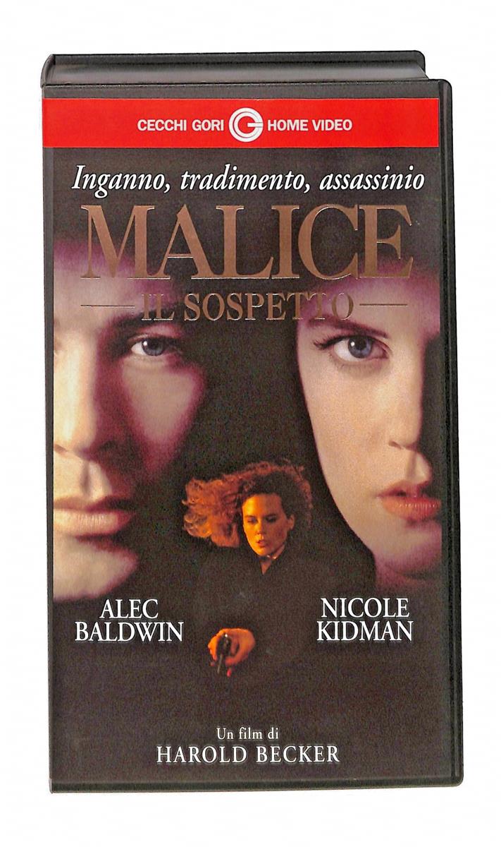 EBOND Malice Il Sospetto Cecchi Gori Home Video VHS VH004383