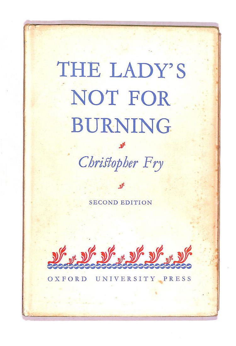 EBOND The Lady's Not For Burning Libro LI008767