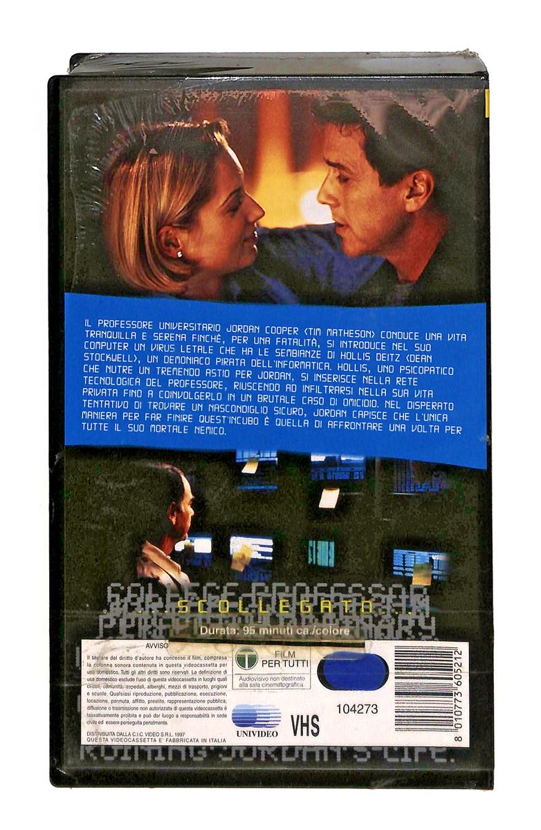EBOND Omicidio Virtuale Matheson Stockwell Universal VHS VH002482