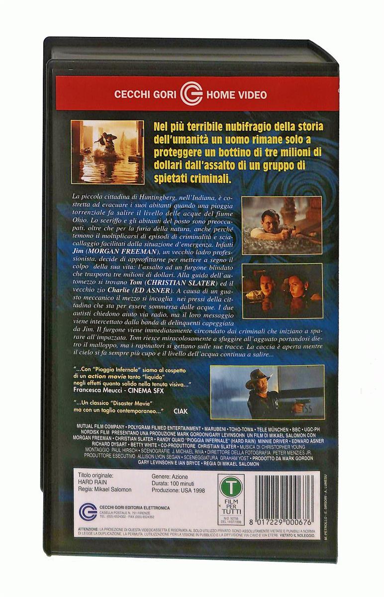 EBOND Pioggia Infernale Cecchi Gori VHS VH003154