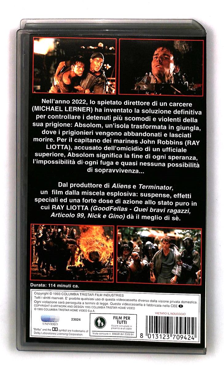 EBOND Fuga Da Absolom Columbia Winners VHS VH004671