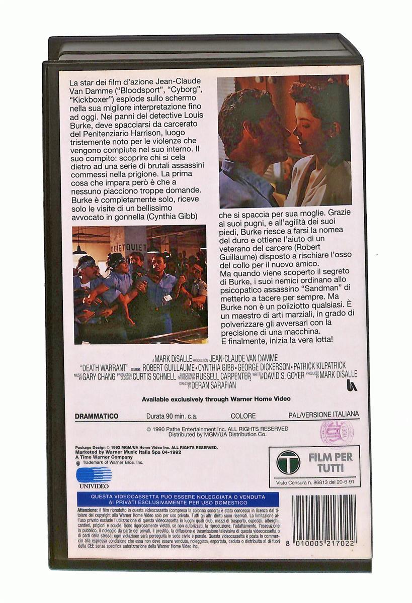 EBOND Colpi Proibiti Van Damme Mgm Ua VHS VH002752