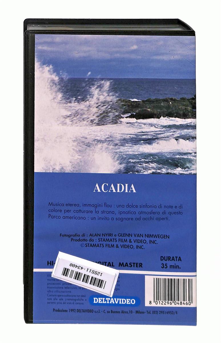 EBOND Acadia New Age Music Deltavideo Edizione Italiano VHS VH003264