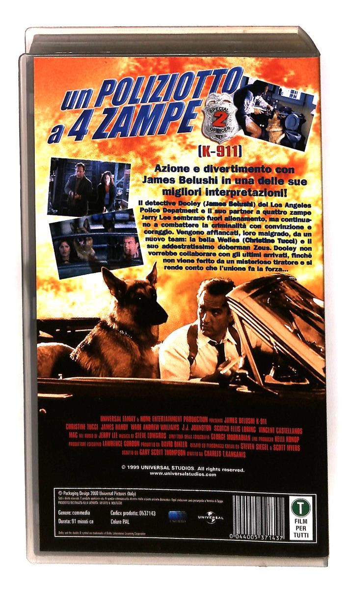 EBOND Un Poliziotto a Quattro Zampe 2 Universal VHS VH003254
