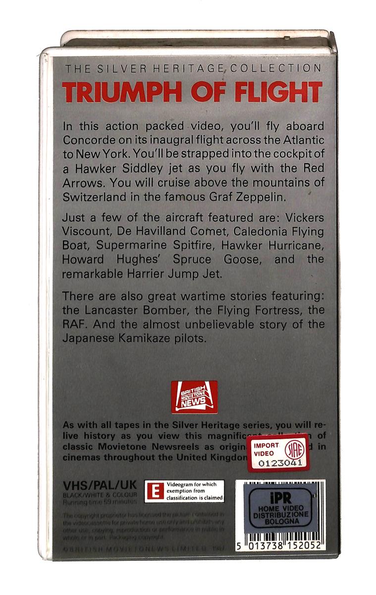 EBOND Triumph Of Flight British Movietone News Vol 3 No Ita VHS VH002477