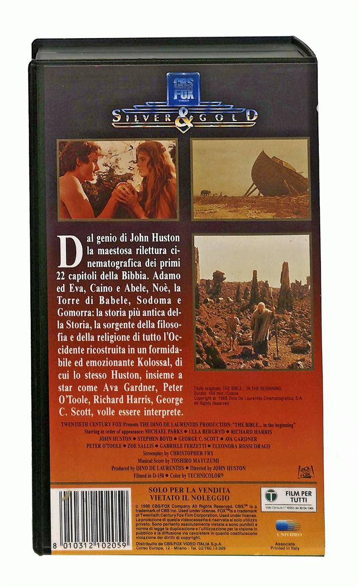 EBOND La Bibbia Silver & Gold Cbs Fox VHS VH003926