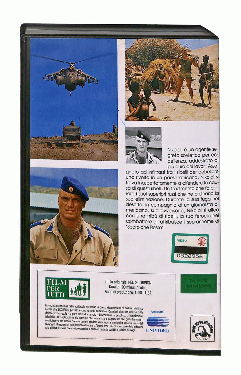 EBOND Red Scorpion Skorpion VHS VH004031