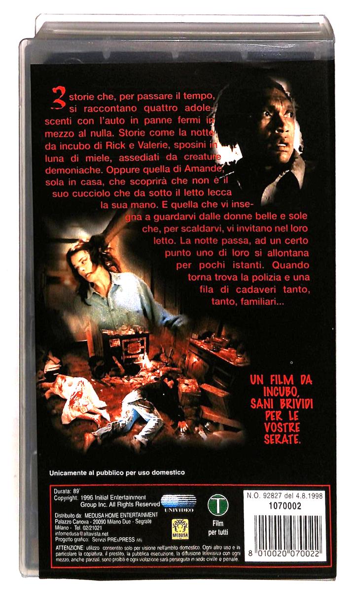 EBOND Campfire Tales Racconti Del Terrore Medusa VHS VH005227