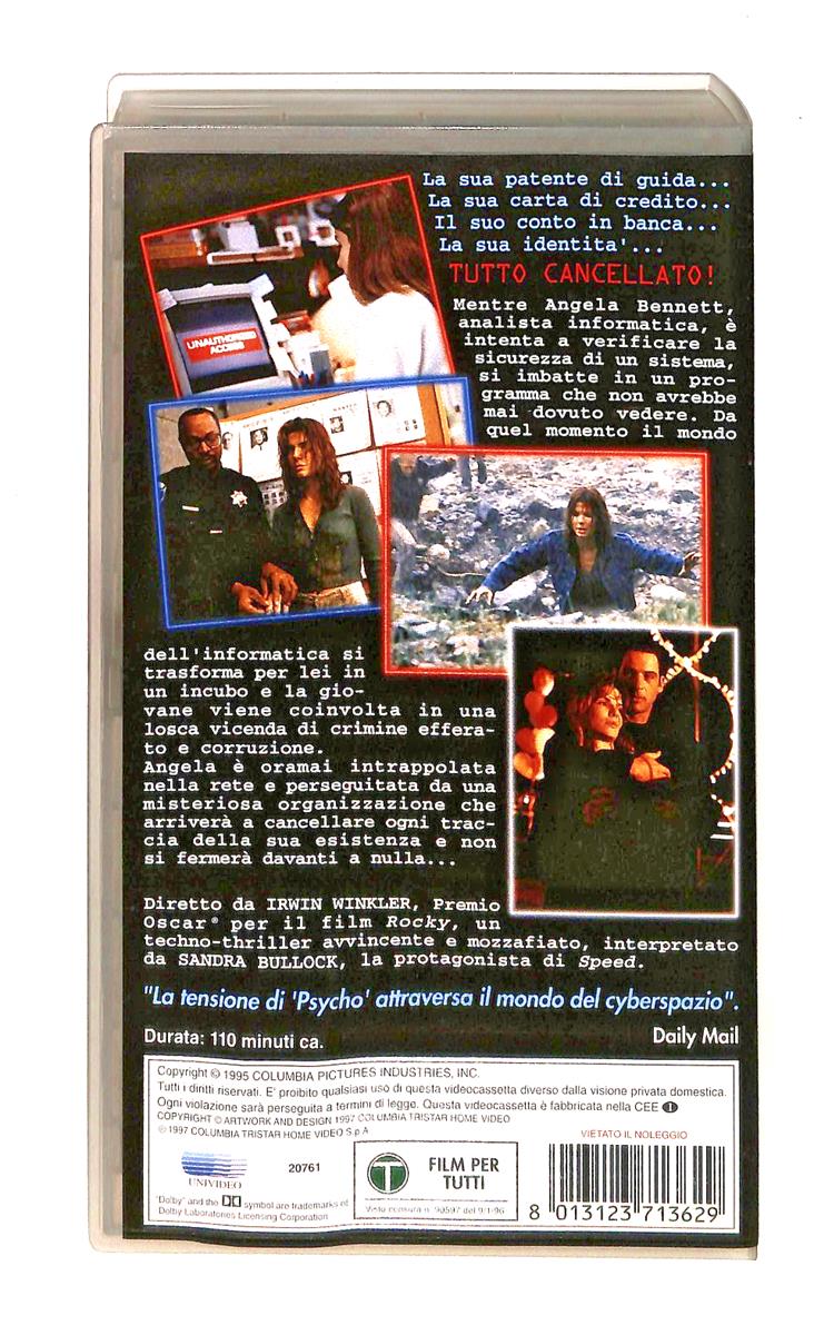 EBOND The Net Intrappolata Nella Rete Columbia VHS VH003128