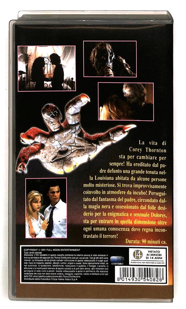EBOND La Mano Assassina Number One Video VHS VH005119