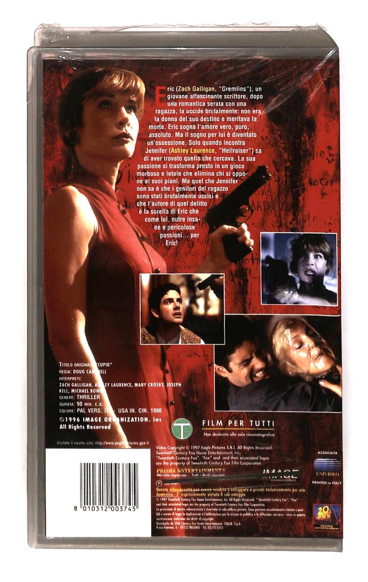 EBOND Cupid Notte Rosso Sangue Fox VHS VH003860
