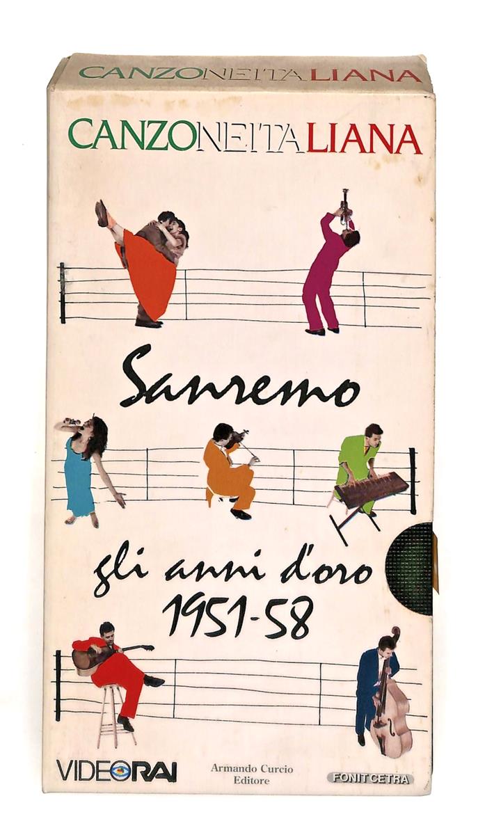 EBOND Sanremo Gli Anni d Oro 1951 58 Canzone Italiana Editoriale VHS VH005131