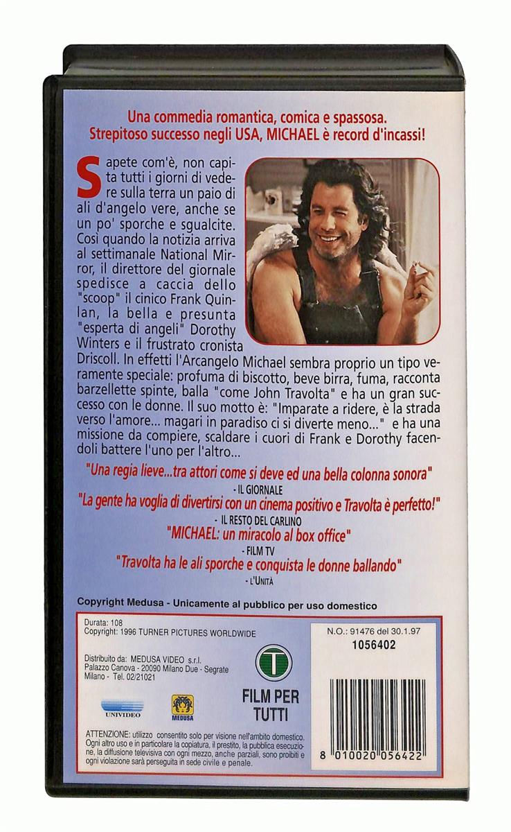 EBOND Michael e Un Angelo Non Un Santo Medusa VHS VH005225