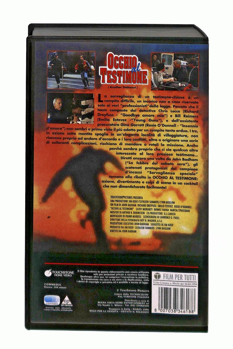 EBOND Occhio Al Testimone Touchstone VHS VH003523