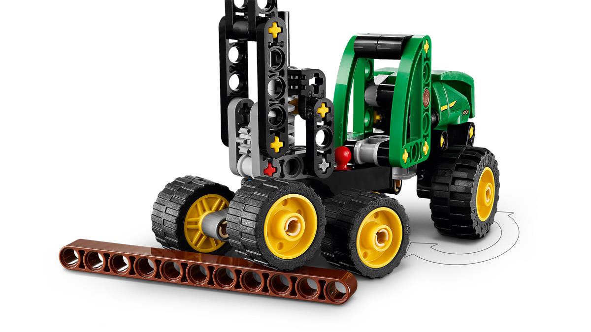 LEGO 42218 Mietitrebbia gommato John Deere 1470H