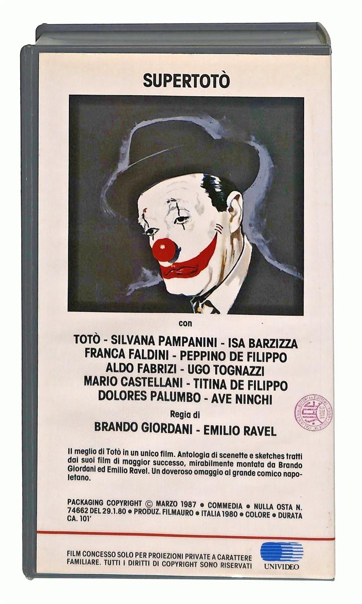 EBOND Supertoto Ciak Cine VHS VH005311