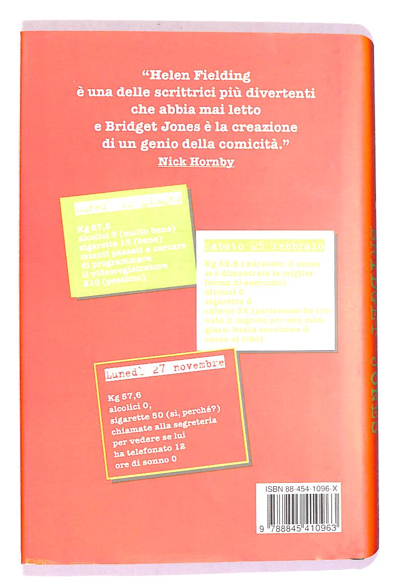 EBOND Il Diario Di Bridget Jones Di Helen Fielding Libro LI018255