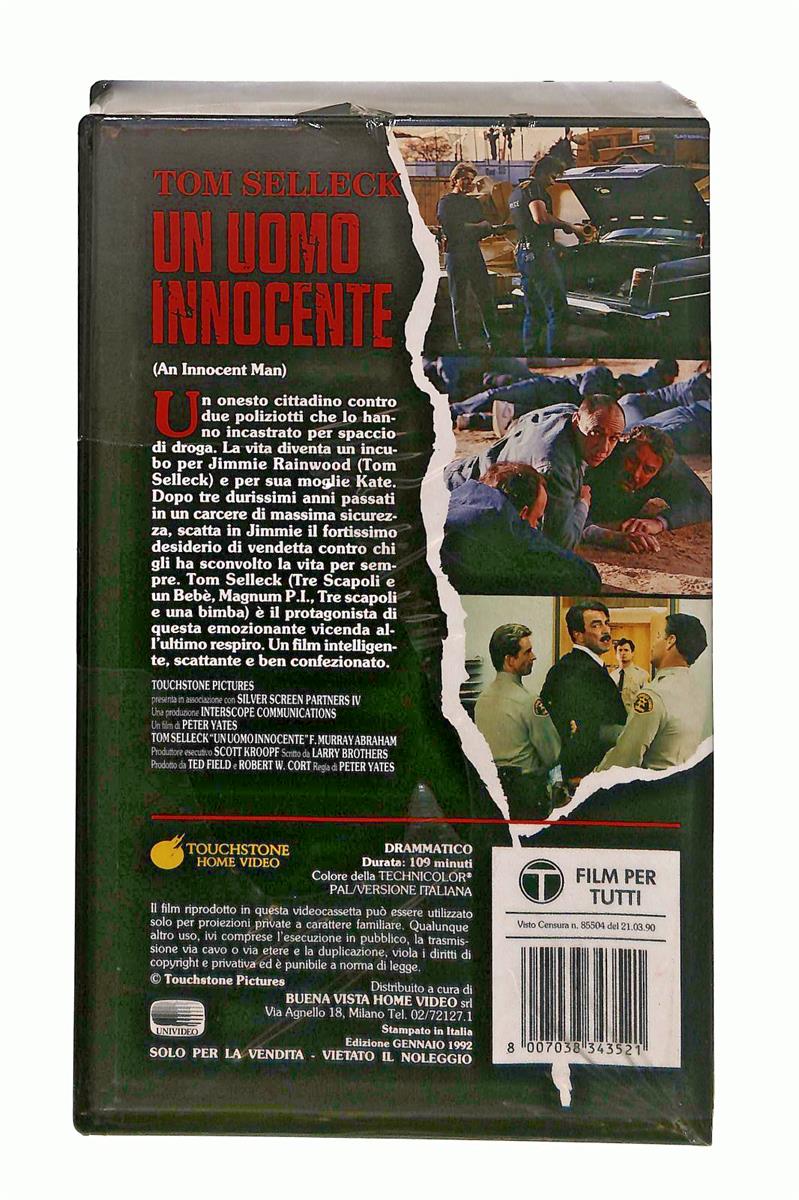 EBOND Un Uomo Innocente Touchstone VHS VH003868