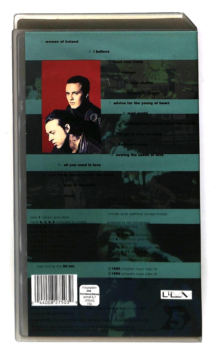 EBOND Tears For Fears Going To California No Ita In Lingua Inglese VHS VH003625