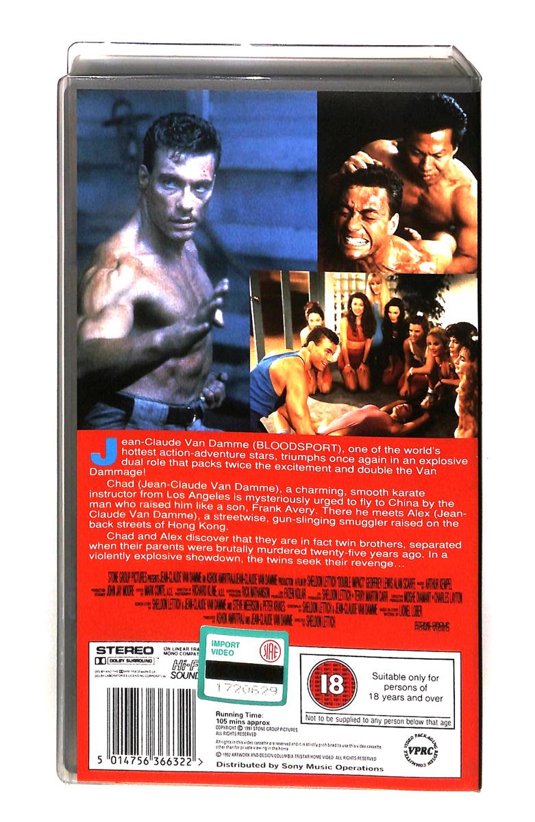 EBOND Double Impact Columbia No Ita VHS VH004278