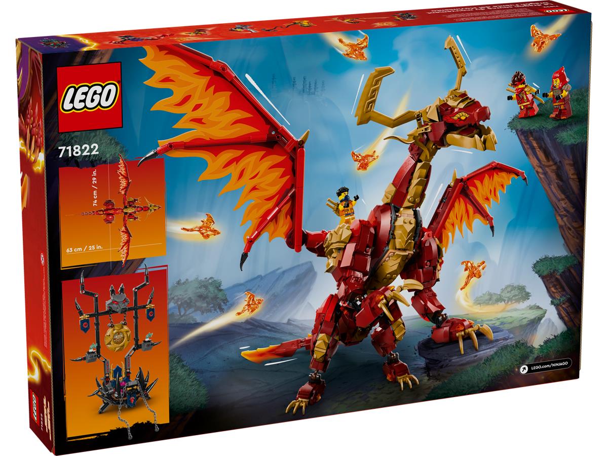 LEGO 71822 Drago-Sorgente del Movimento