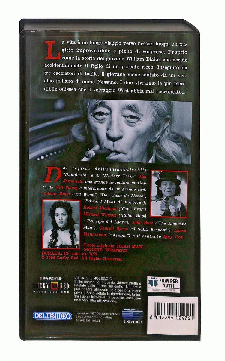 EBOND Dead Man Johnny Depp Lucky Red Deltavideo VHS VH002683