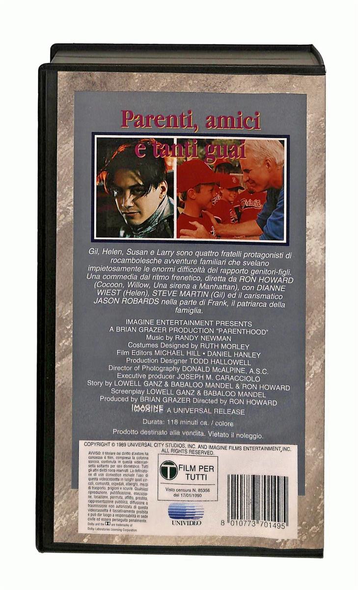 EBOND Parenti Amici e Tanti Guai Universal Cic VHS VH004924