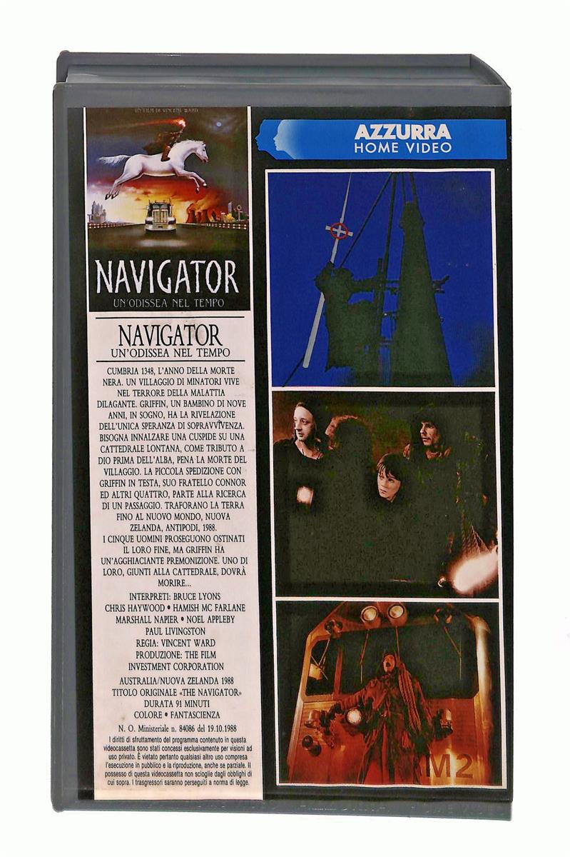 EBOND Navigator Un Odissea Nel Tempo Azzurra Home Video VHS VH004163