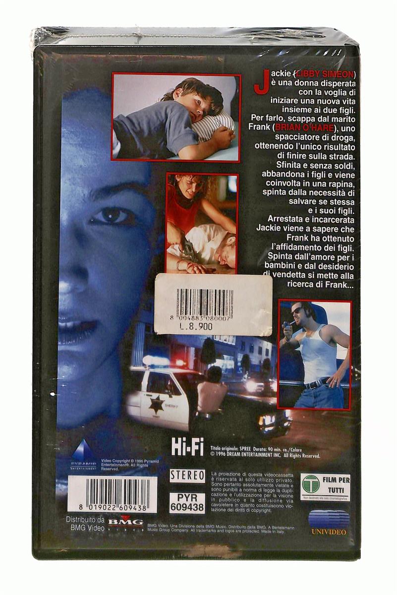 EBOND Una Vita In Fuga Bmg Pyramid VHS VH003876