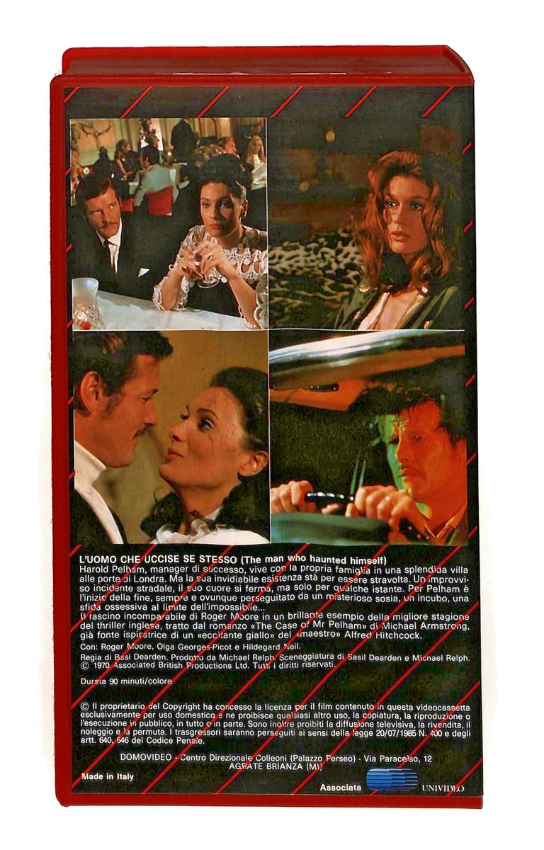 EBOND L Uomo Che Uccise Se Stesso Domovideo VHS VH002533